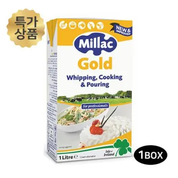 밀락골드 컴파운드형 휘핑크림 1L 옐로우