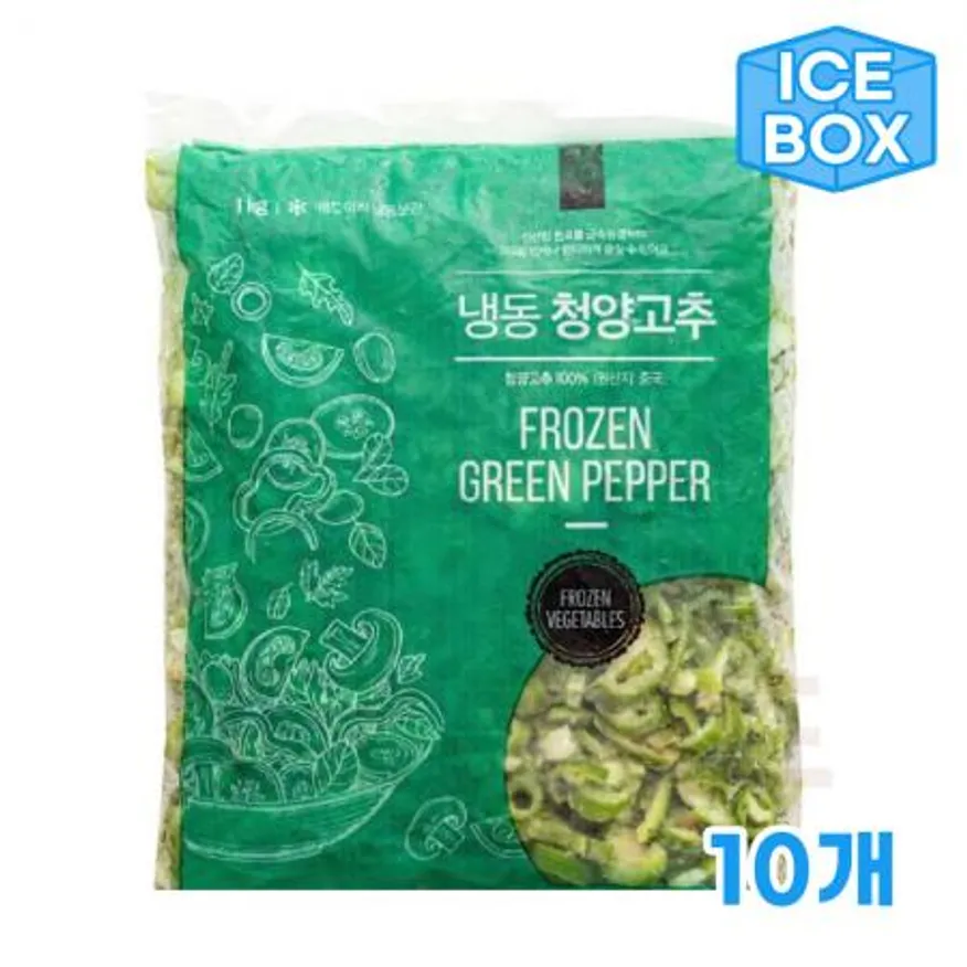 냉동 청양고추 1kgx10 이미지