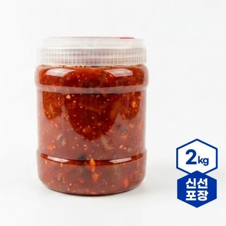 수입산 양념 오징어젓갈 6kg 2kgx3PET