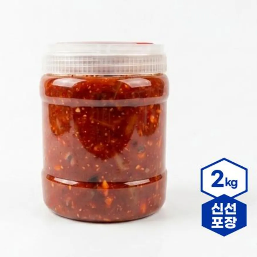 수입산 양념 오징어젓갈 6kg 2kgx3PET 이미지