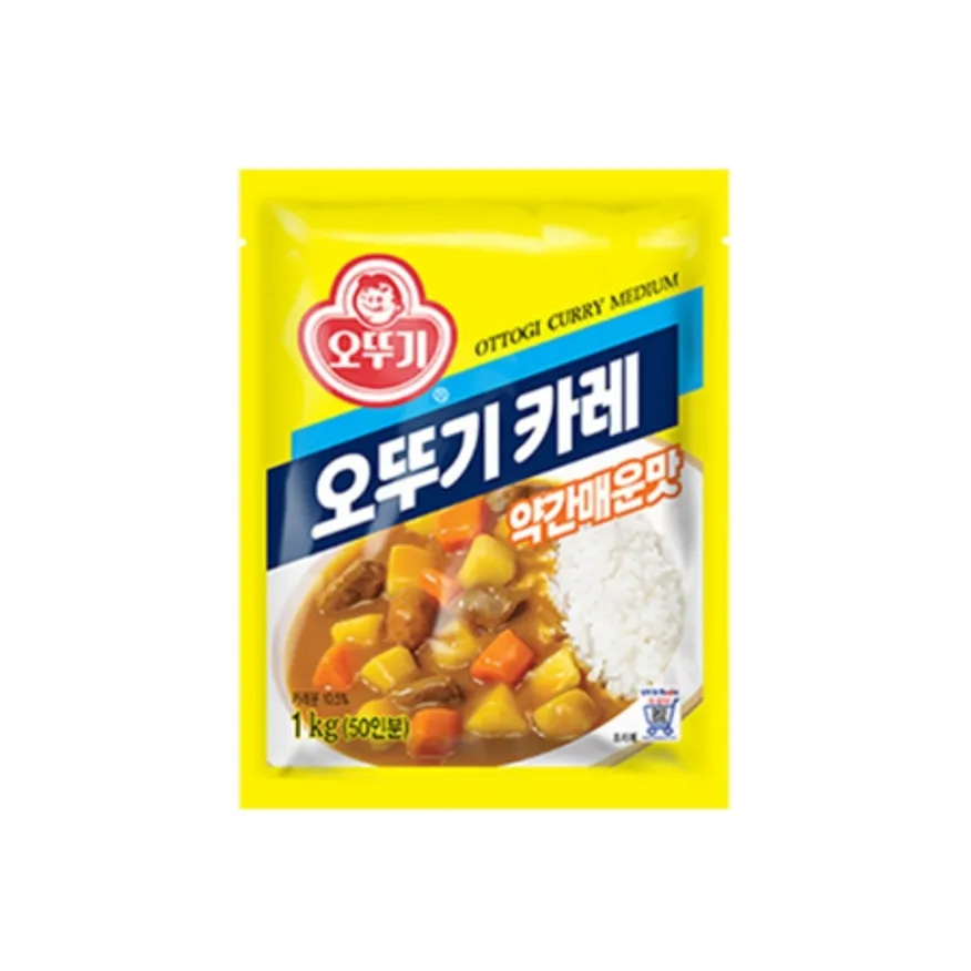 오뚜기 분말 카레 약간매운맛 1kg 이미지