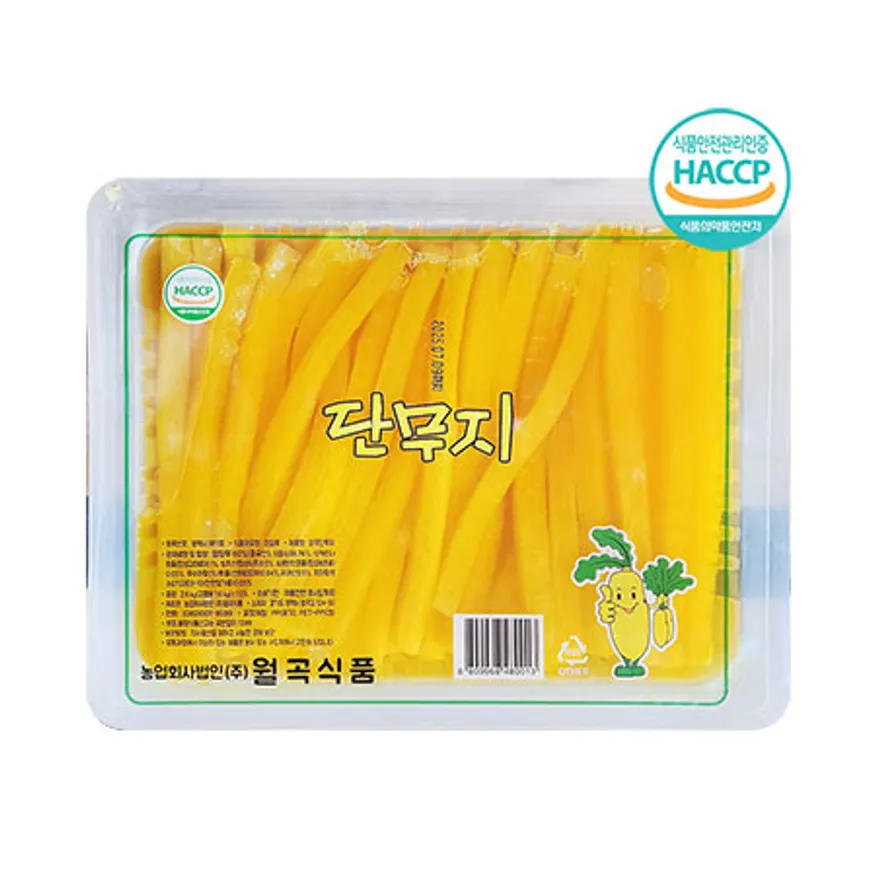 월곡 김밥용 단무지 2.6kg 이미지