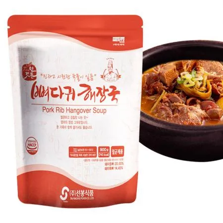 선봉식품 자연깃든 뼈다귀해장국 900g