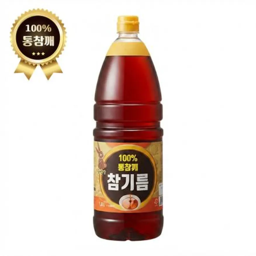 금방아 100%통참깨 참기름 1.8L 이미지