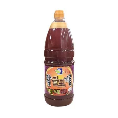 바른 참깨향기름 골드 무침비빔전용 식당참기름 1.8L