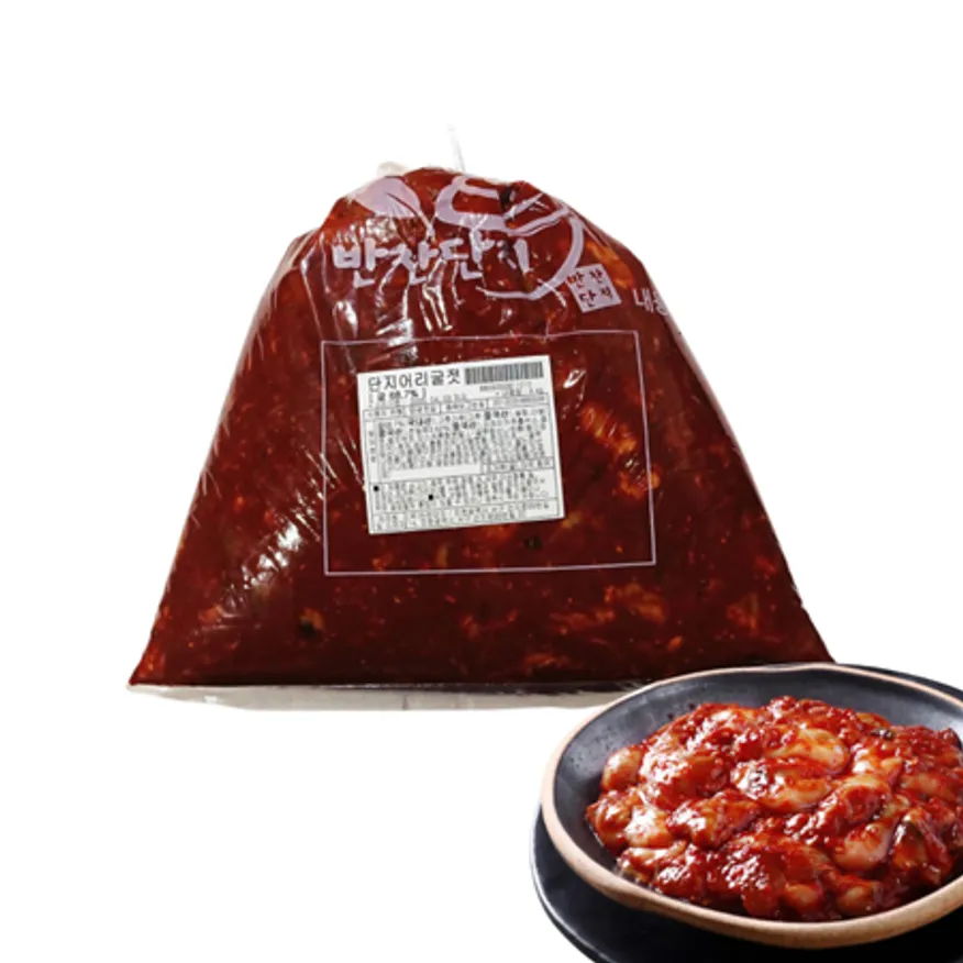 반찬단지 어리굴젓 4kg 국내산 굴 이미지