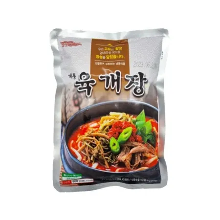 계룡 육개장 600g