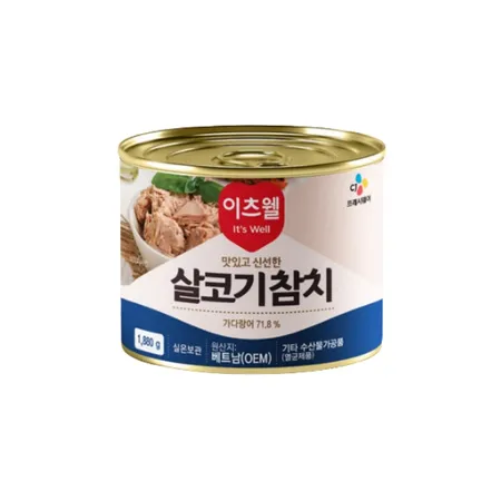 CJ프레시웨이 살코기 참치 덕용 1.88kg