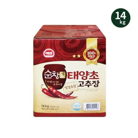 사조해표 순창궁 태양초 고추장 14kg