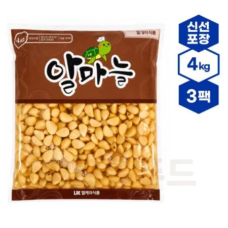 엘케이식품 알마늘 12kg 마늘장아찌 초절임