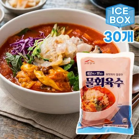 고추명가 물회육수 물회소스 1박스(400gx30)