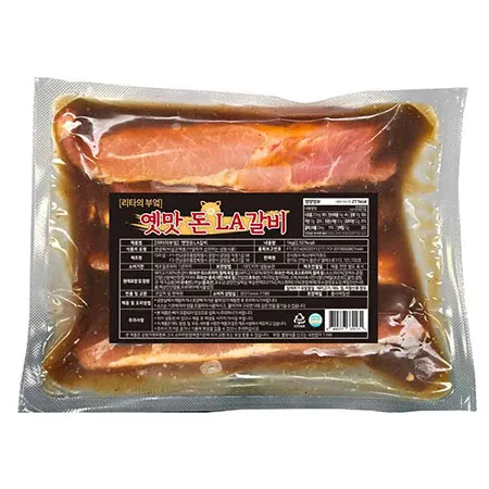 사업자전용 [리타방앗간] 옛맛 돈 LA 갈비 1kg*8팩 이미지