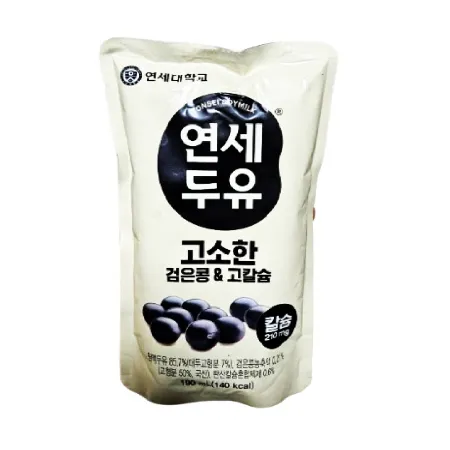 연세 검은콩 고칼슘 파우치 190ml 40팩 이미지