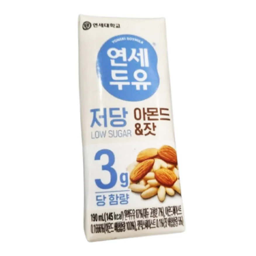 연세 저당 아몬드잣 190ml 48팩 이미지