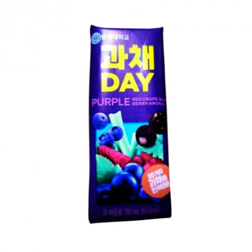 연세유업 과채데이 퍼플 음료 190ml 96개 이미지