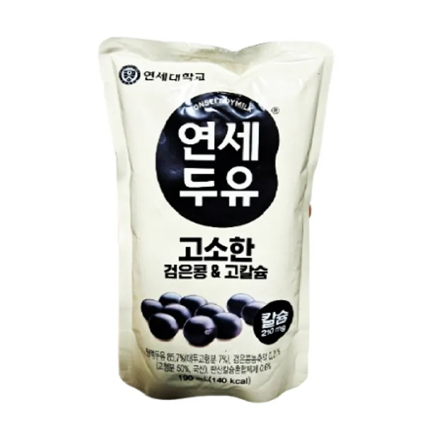 연세 검은콩 고칼슘 파우치 190ml 60팩 이미지