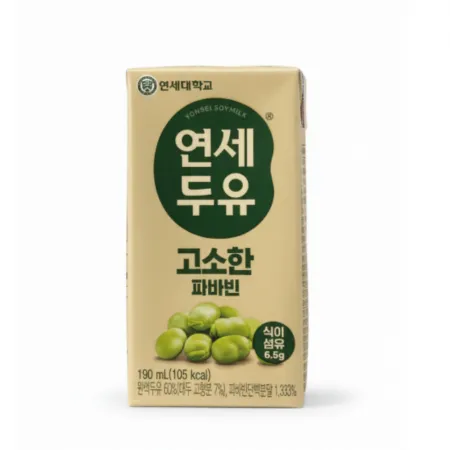 연세두유 고소한 파바빈두유 190ml 48팩