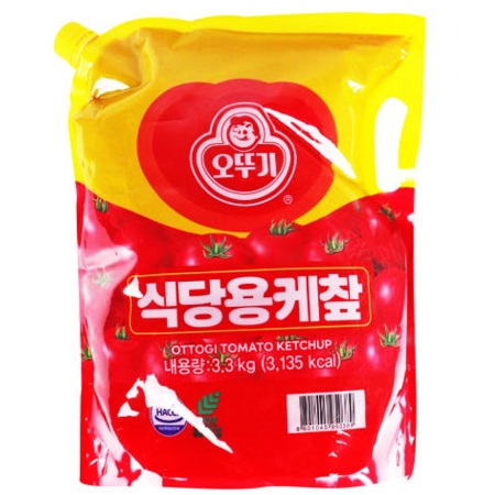 오)케찹*스파우트팩3.3kg