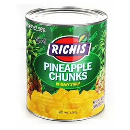 리치스 파인애플 청크3kg