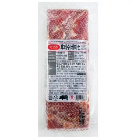 설성통베이컨(에쓰푸드)500g