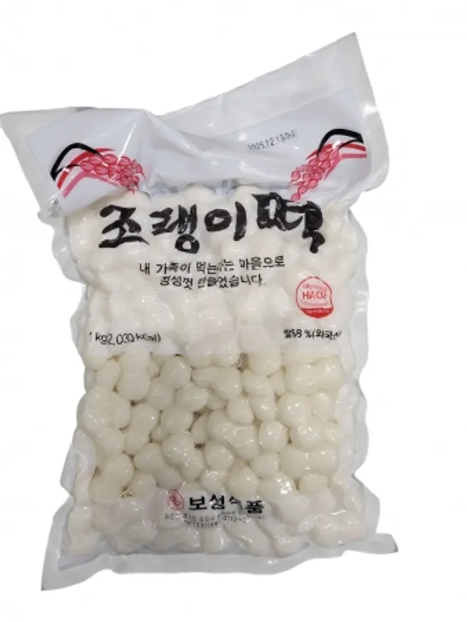 조랭이떡 1kg 보성식품 이미지