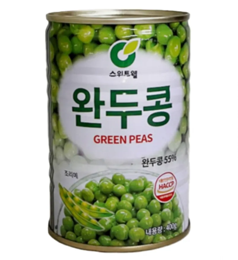 스위트웰 완두콩 원터치 400g 이미지