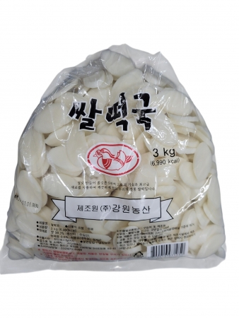 강원농산 떡국떡 3kg 벌크