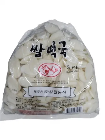강원농산 떡국떡 3kg 벌크