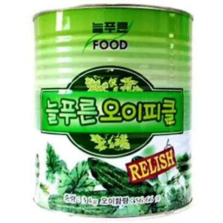 늘푸른 피클(홀) 3kg