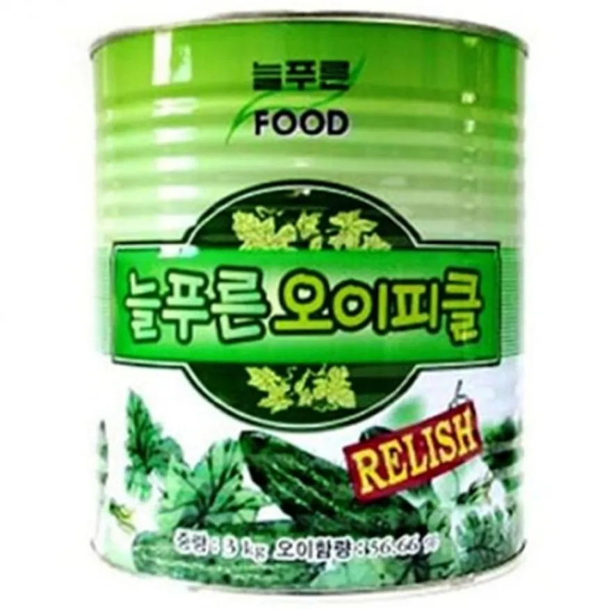 늘푸른 피클(홀) 3kg 이미지