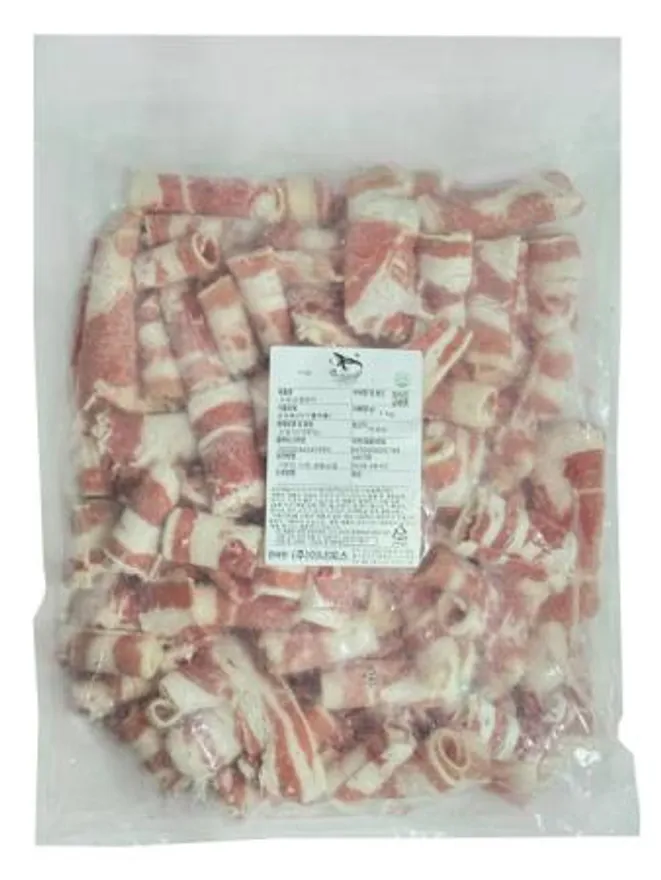 우삼겹양지(1.5~2mm/언그레이드/미국산) 1kg 냉동 이미지