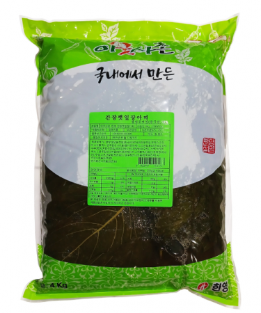 한영 간장깻잎지 4kg