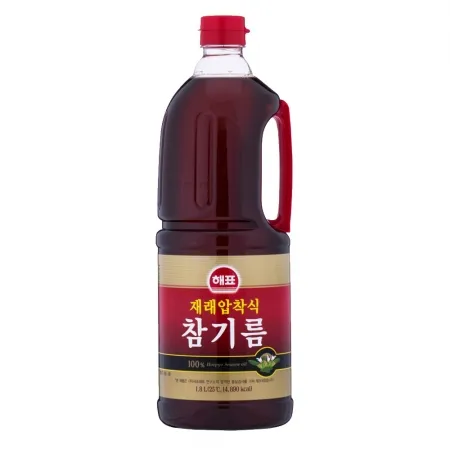 해표 재래압착식참기름 1.8L