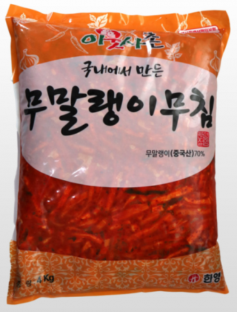 한영 무말랭이무침 4kg 냉장