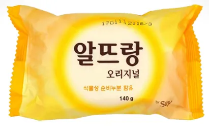 LG 알뜨랑 세수비누 140g