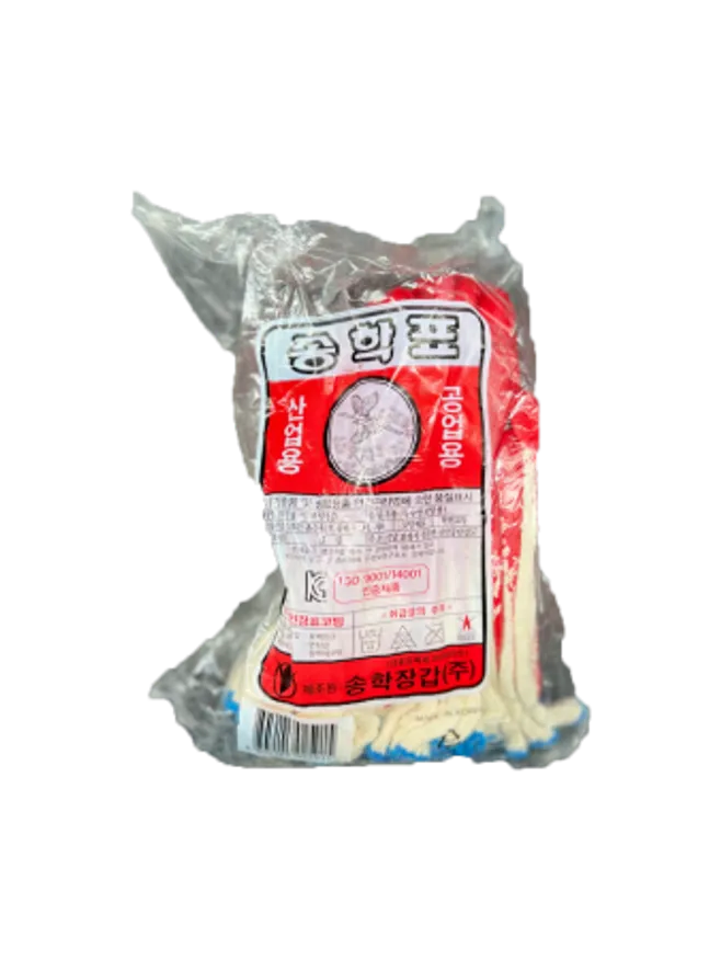 면장갑(반코팅_빨간색) 10수 이미지
