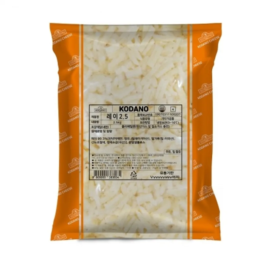 코다노 피자치즈 레이2.5(레이100%) 2.5kg 냉장 이미지