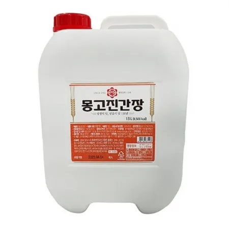 [특가] 부천몽고 진간장 13L