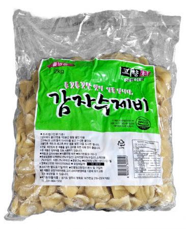 마들 감자수제비 2kg 냉동