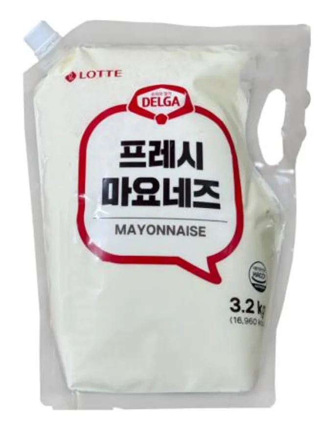 롯데 델가 마요네즈(스파우트) 3.2kg 이미지