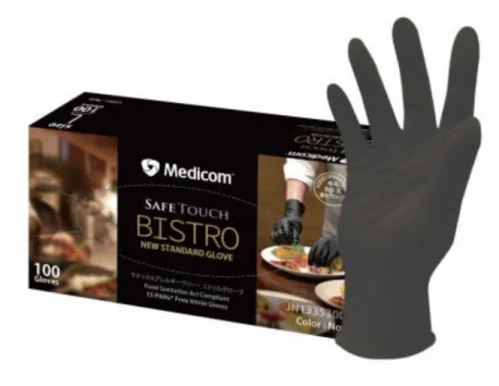 메디컴 비스트로 니트릴장갑(블랙/대형) 100매