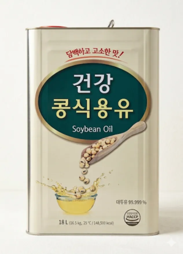 건강 콩식용유(대두유) 18L 이미지