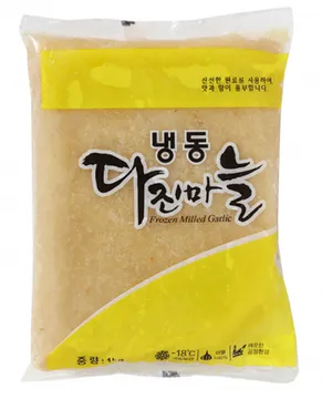 글로벌 다진마늘(간마늘) 1kg 냉동
