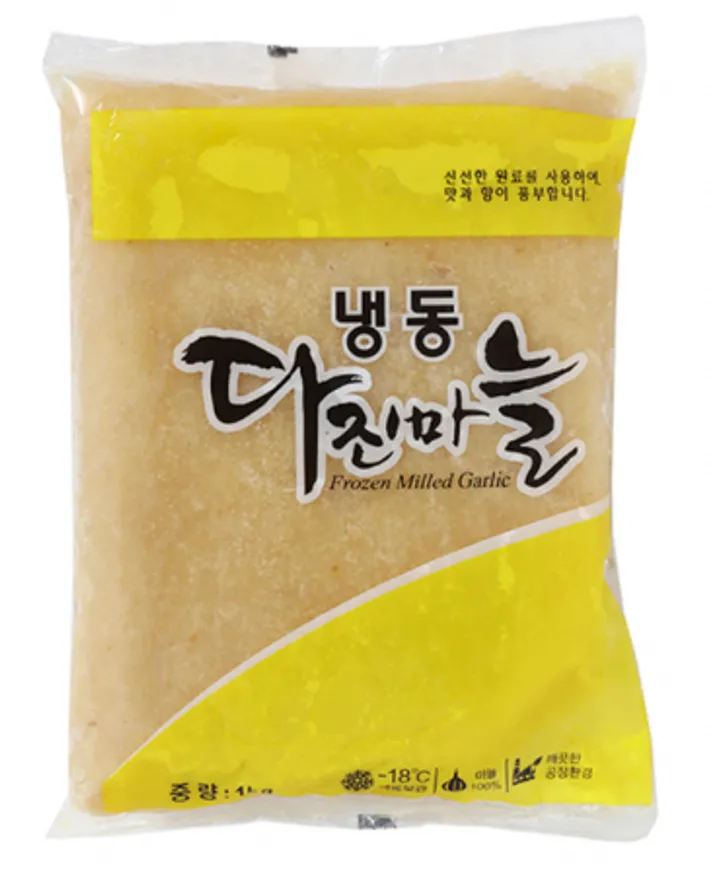 글로벌 다진마늘(간마늘) 1kg 냉동 이미지