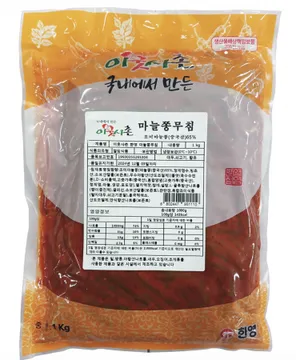 한영식품 마늘쫑무침 4kg