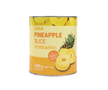 쿡샵 파인애플캔(슬라이스) 3kg