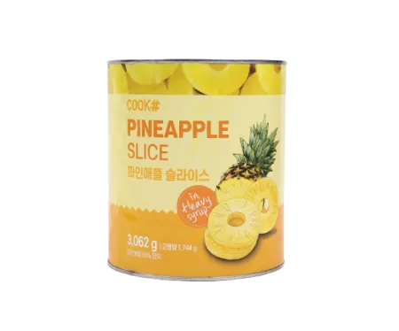 쿡샵 파인애플캔(슬라이스) 3kg