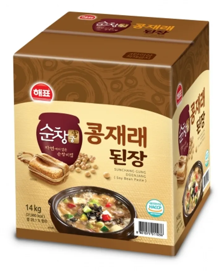 해표 순창궁 콩재래된장(지함) 14kg 이미지