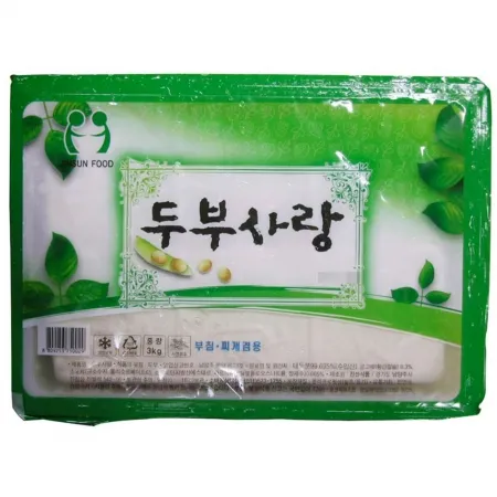 진선 팩두부(6모) 3kg 냉장