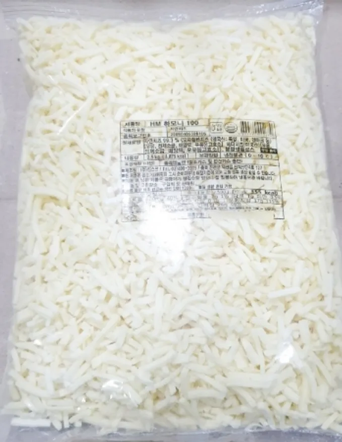 킹스코 피자치즈(HM하모니/모짜90+체다10) 2.5kg 냉동 이미지